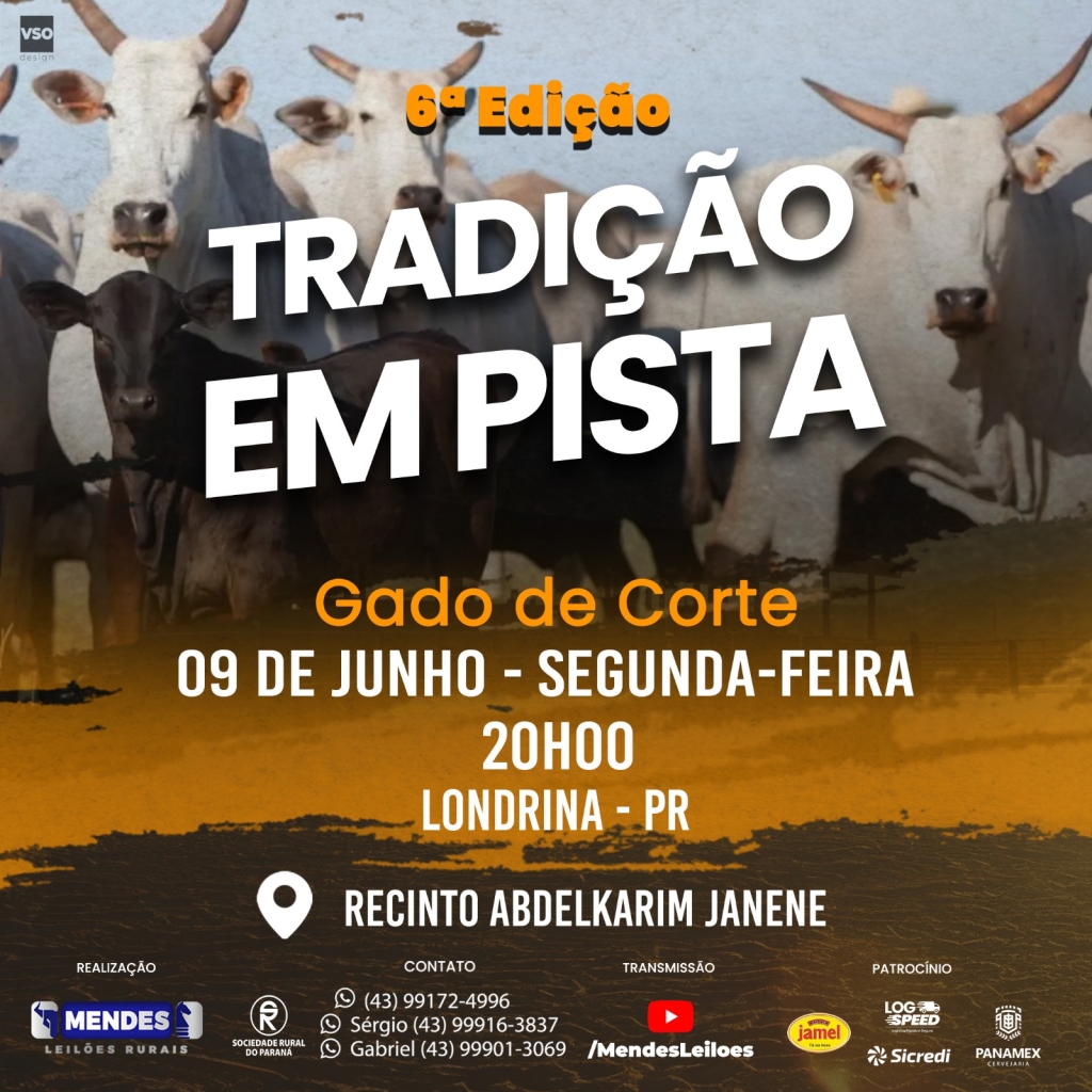 Leilão Tradição em Pista