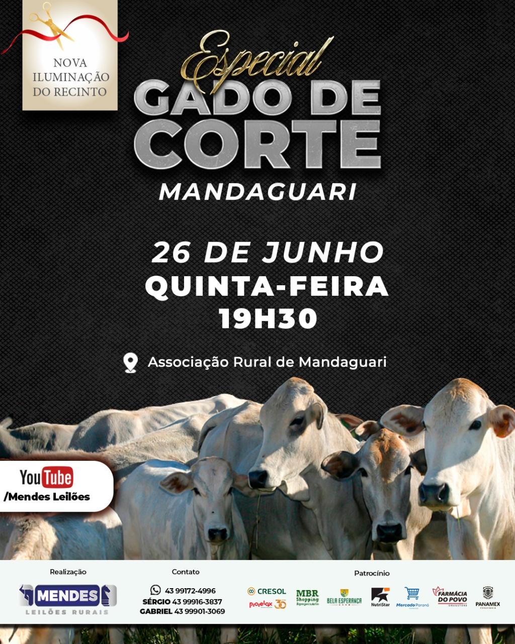 Leilão Gado de Corte de Mandaguari